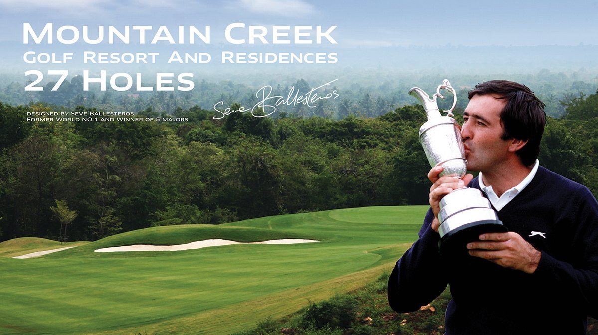 Mountain Creek Golf Resort and Residences, 27 holes designed by Seve Ballesteros
